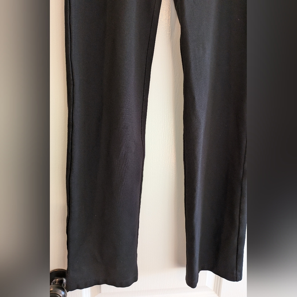 Betabrand Classic Black Dress Straight Leg Yoga Business Casual Pant Size L - Picture 7 of 14